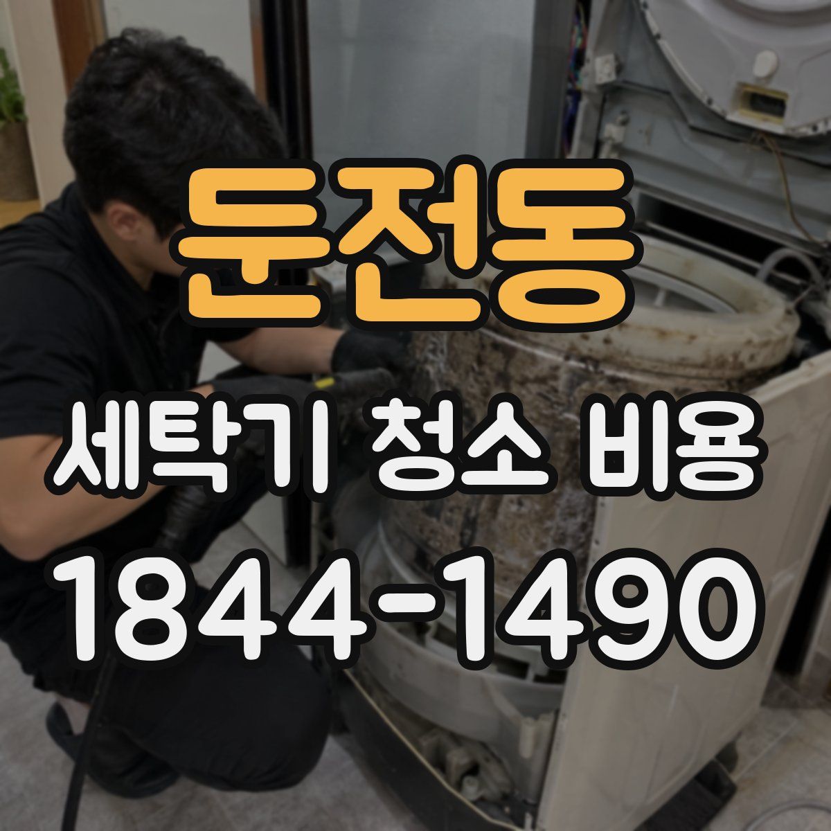 둔전동 세탁기 청소 비용