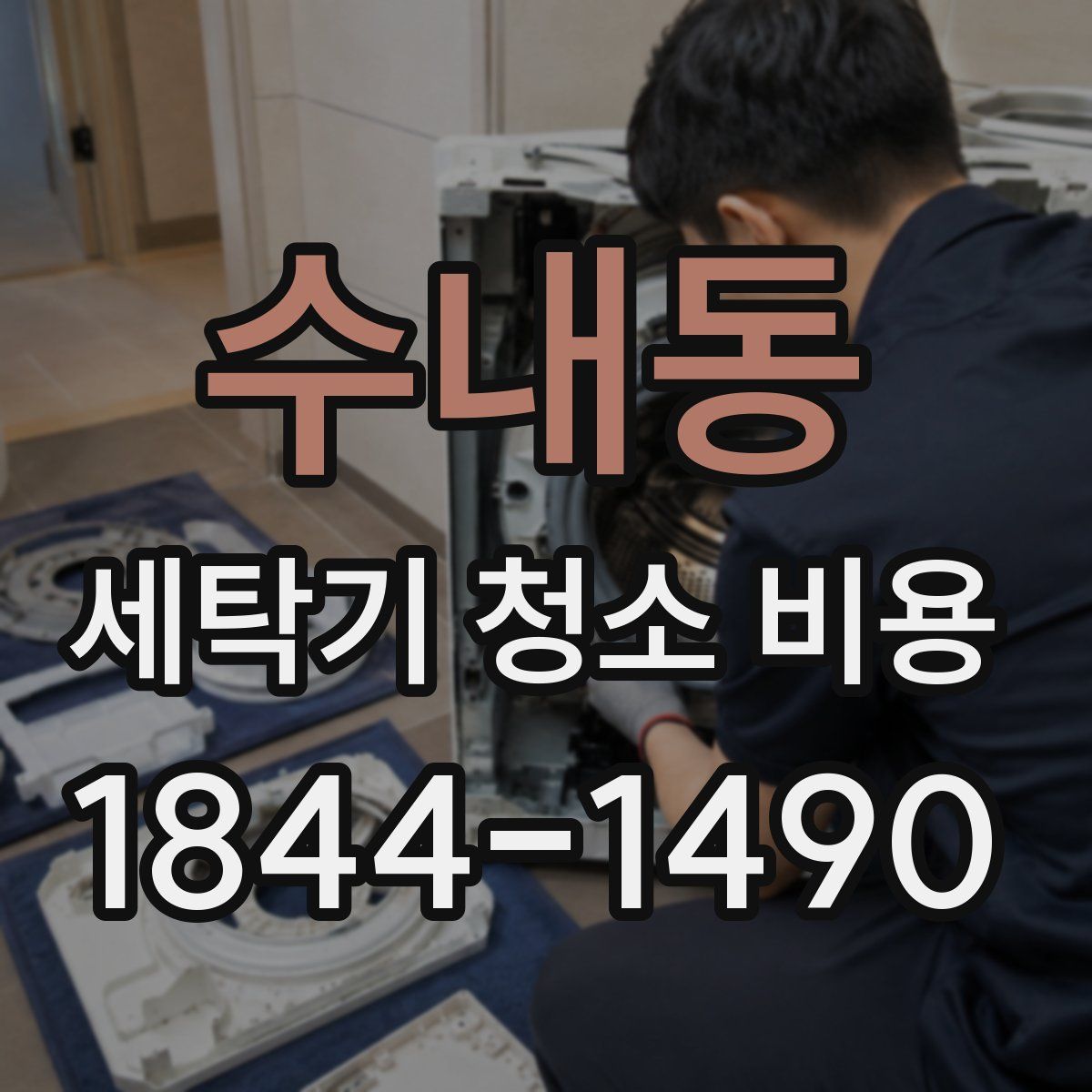 수내동 세탁기 청소 비용