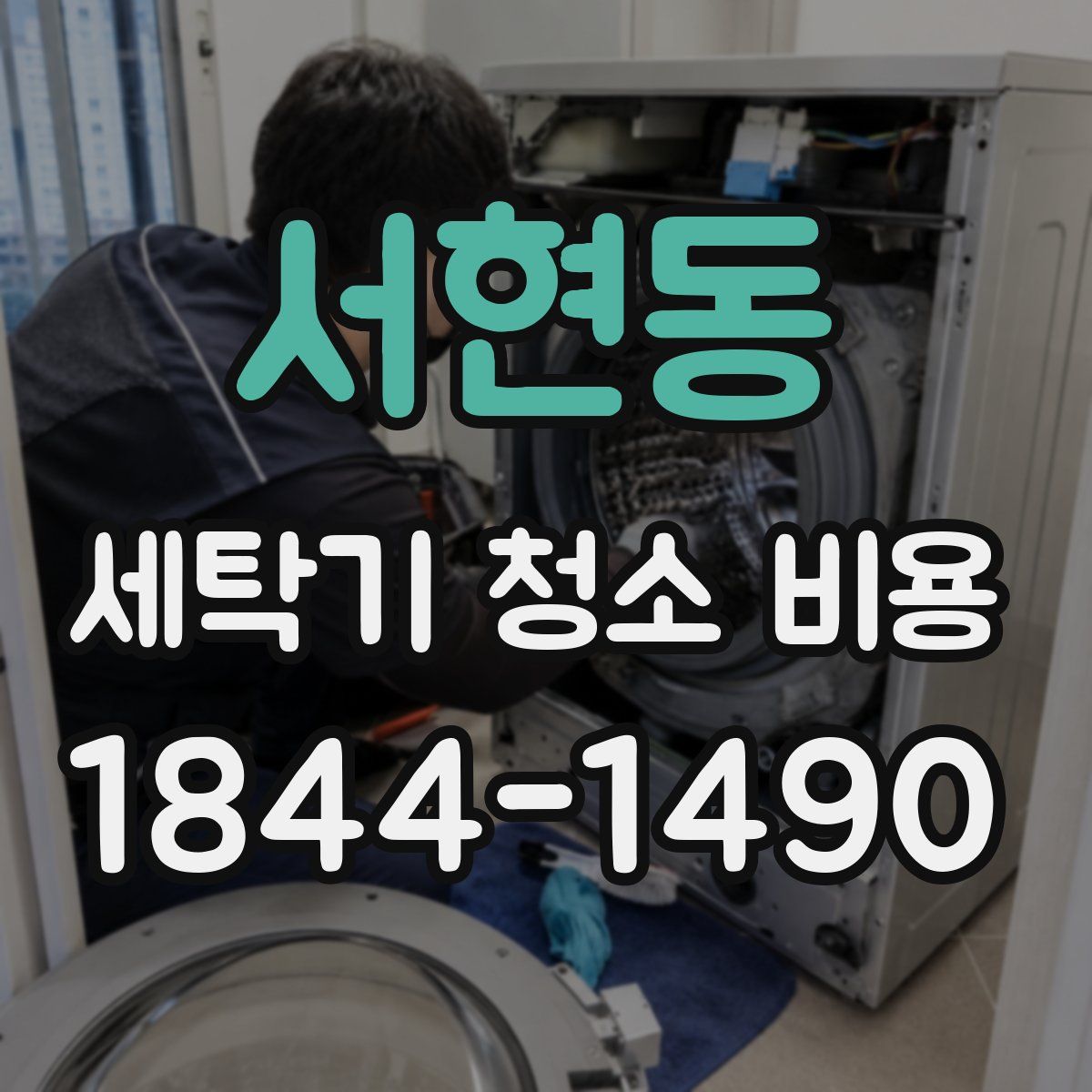 서현동 세탁기 청소 비용