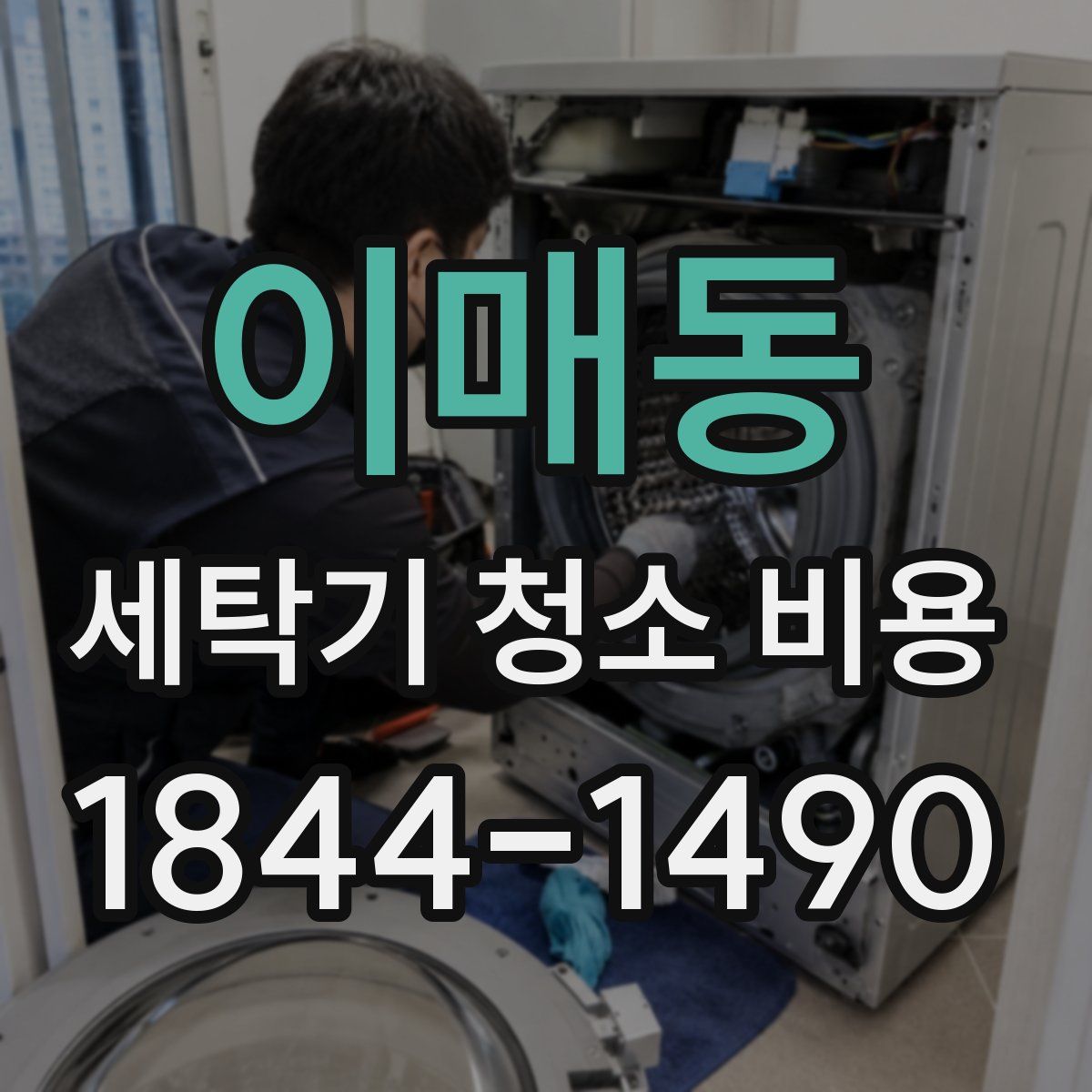이매동 세탁기 청소 비용