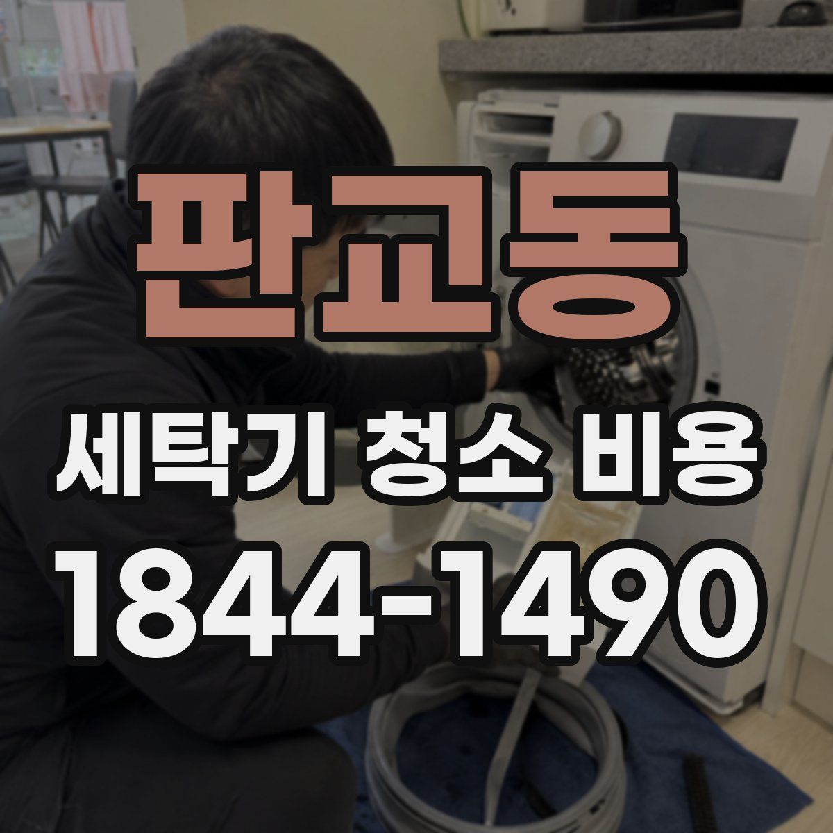 판교동 세탁기 청소 비용