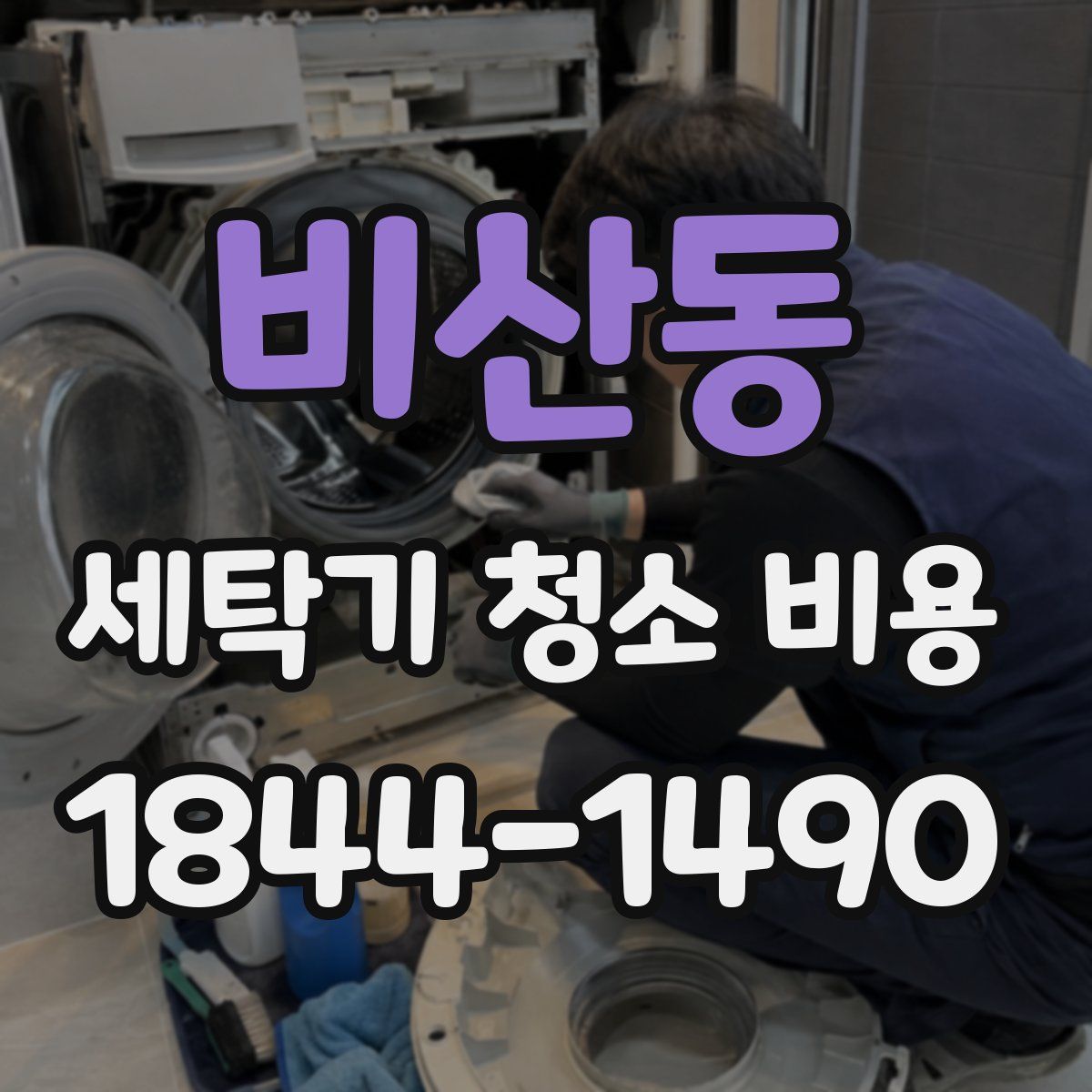 비산동 세탁기 청소 비용