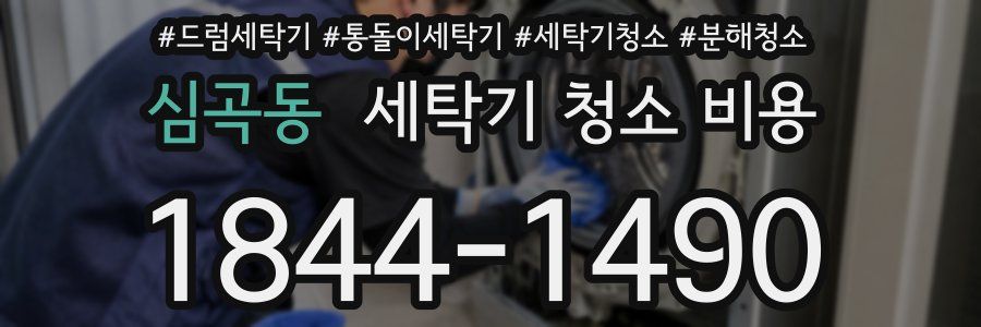 심곡동 세탁기 청소 비용