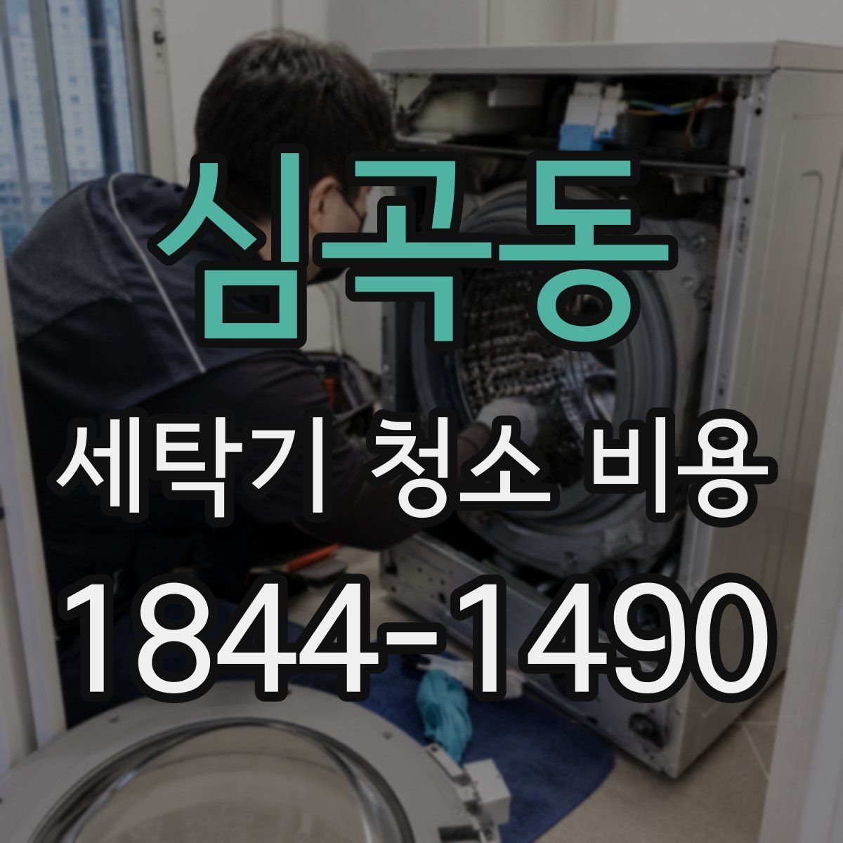 심곡동 세탁기 청소 비용