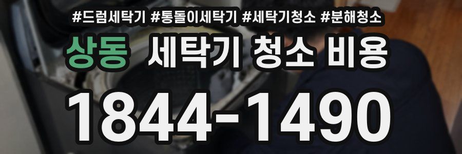 상동 세탁기 청소 비용