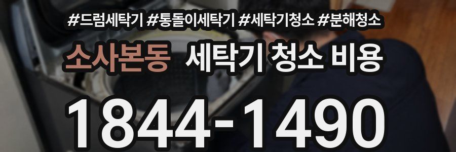 소사본동 세탁기 청소 비용