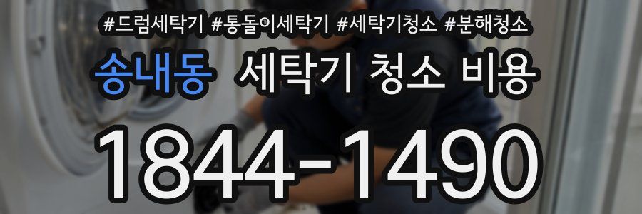 송내동 세탁기 청소 비용