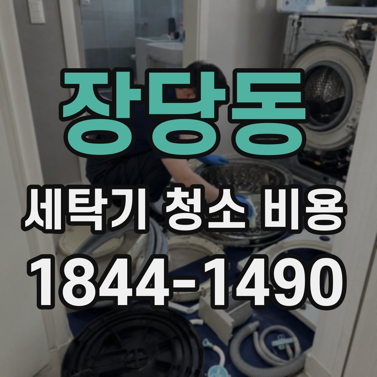 장당동 세탁기 청소 비용