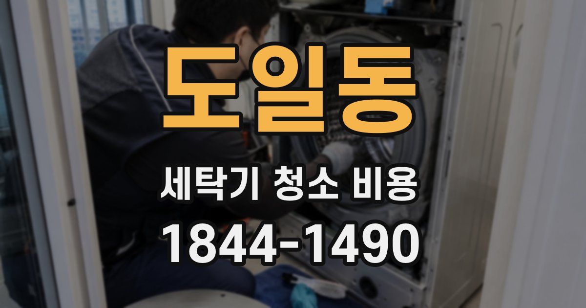 도일동 세탁기 청소 비용