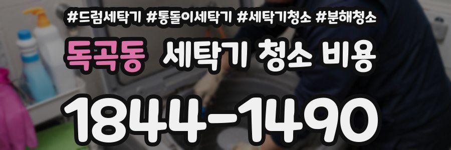 독곡동 세탁기 청소 비용