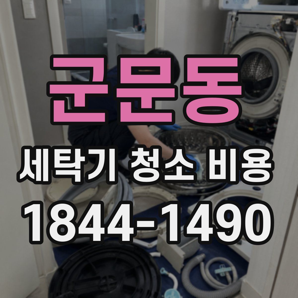 군문동 세탁기 청소 비용