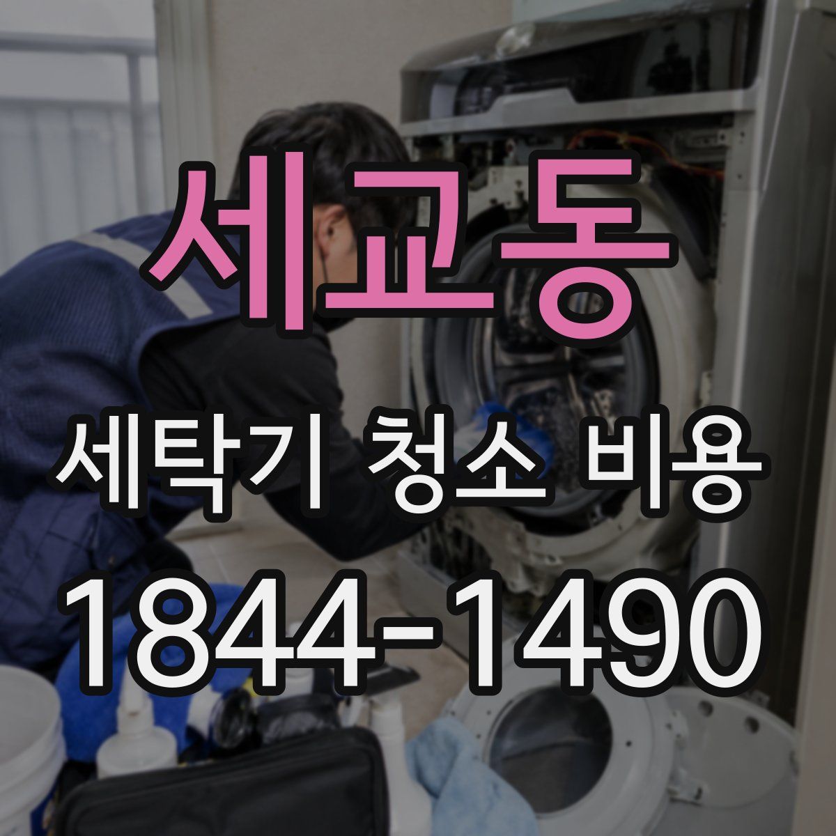 세교동 세탁기 청소 비용