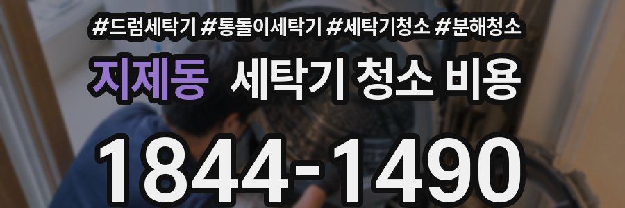 지제동 세탁기 청소 비용