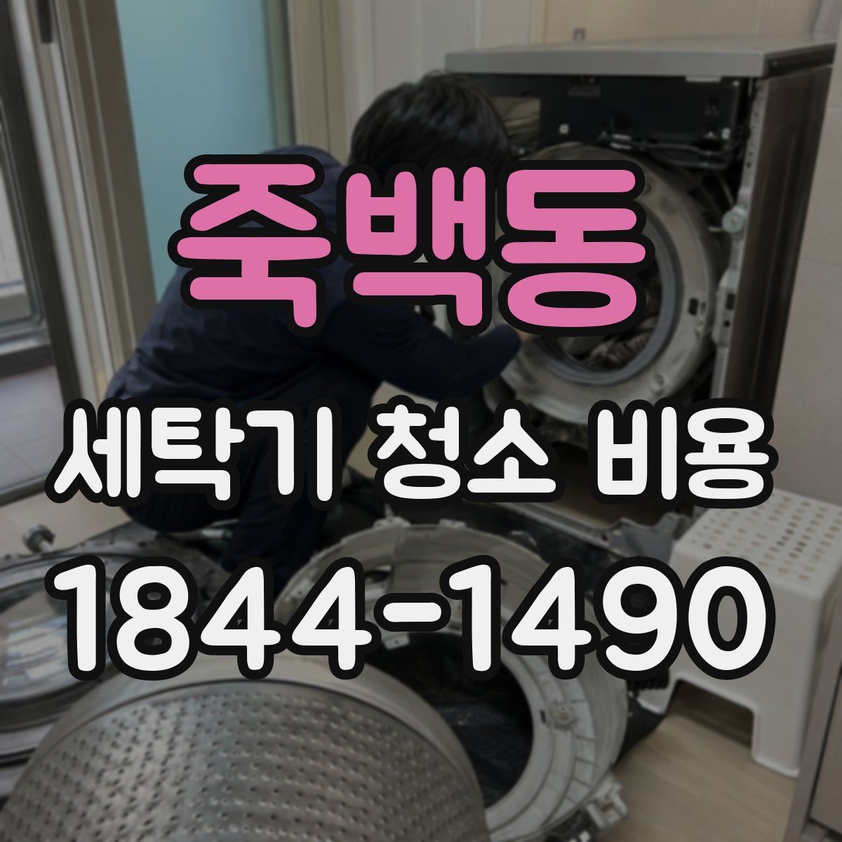 죽백동 세탁기 청소 비용