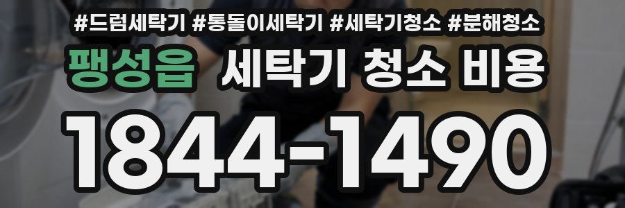 팽성읍 세탁기 청소 비용