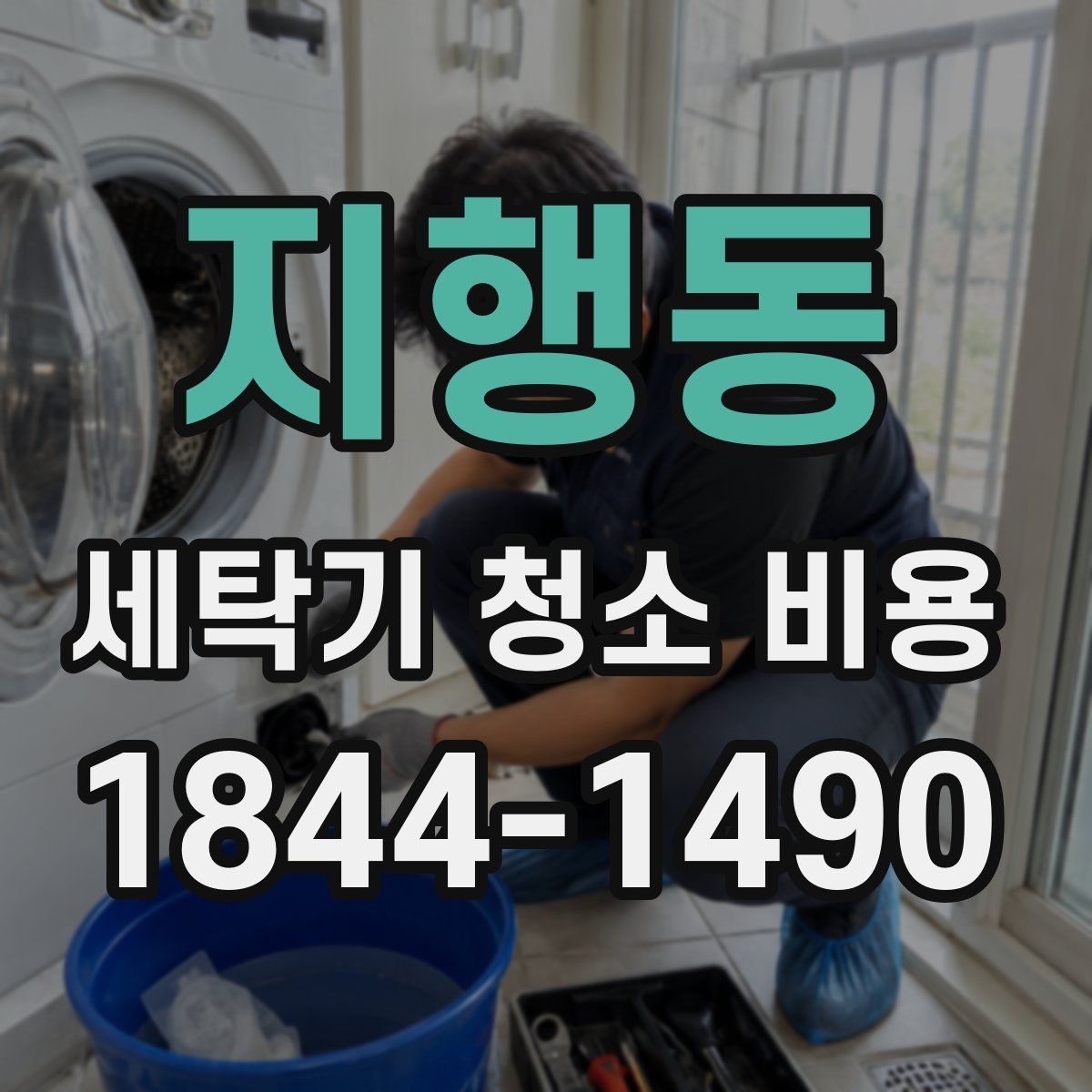 지행동 세탁기 청소 비용