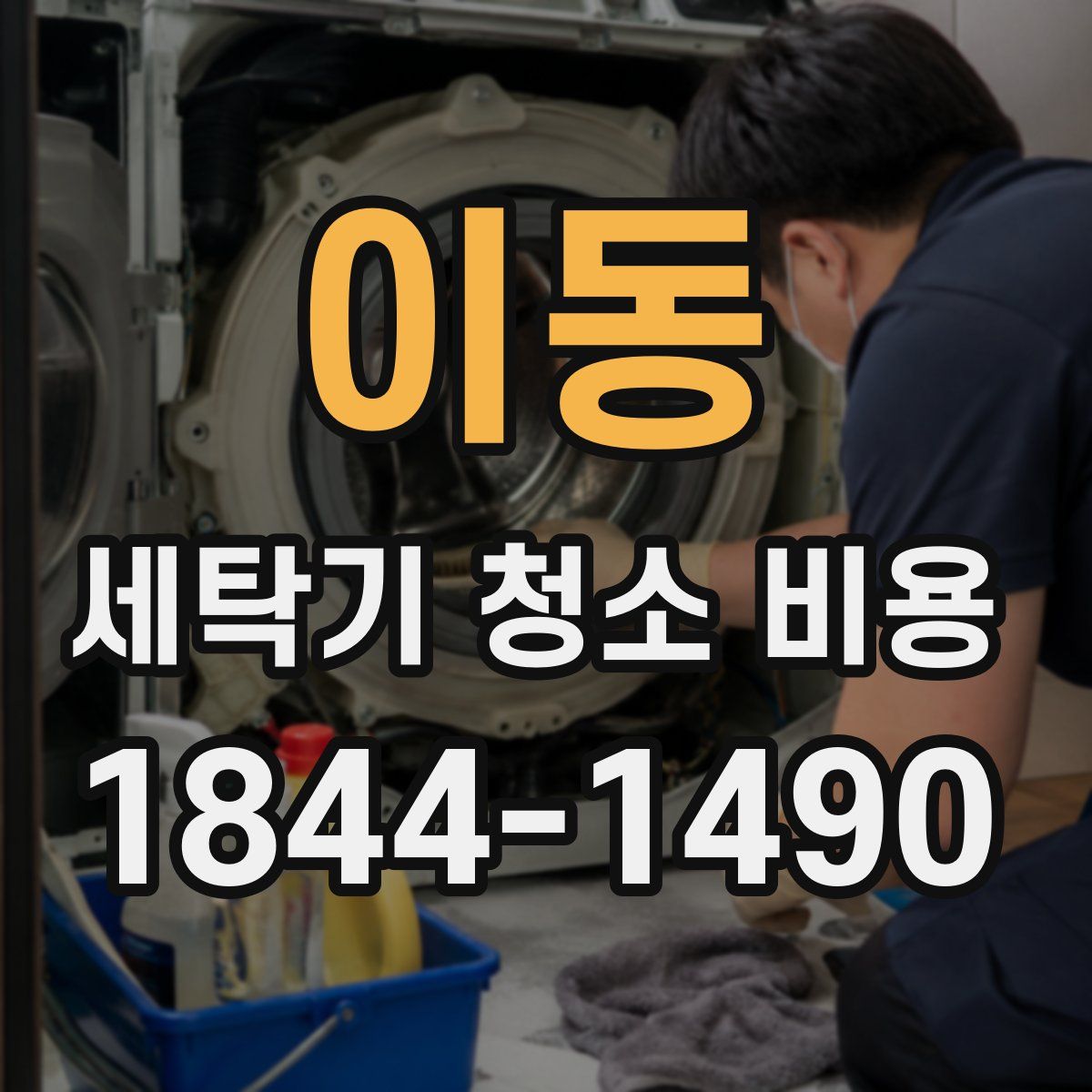 이동 세탁기 청소 비용