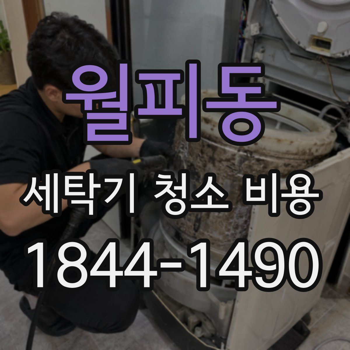 월피동 세탁기 청소 비용
