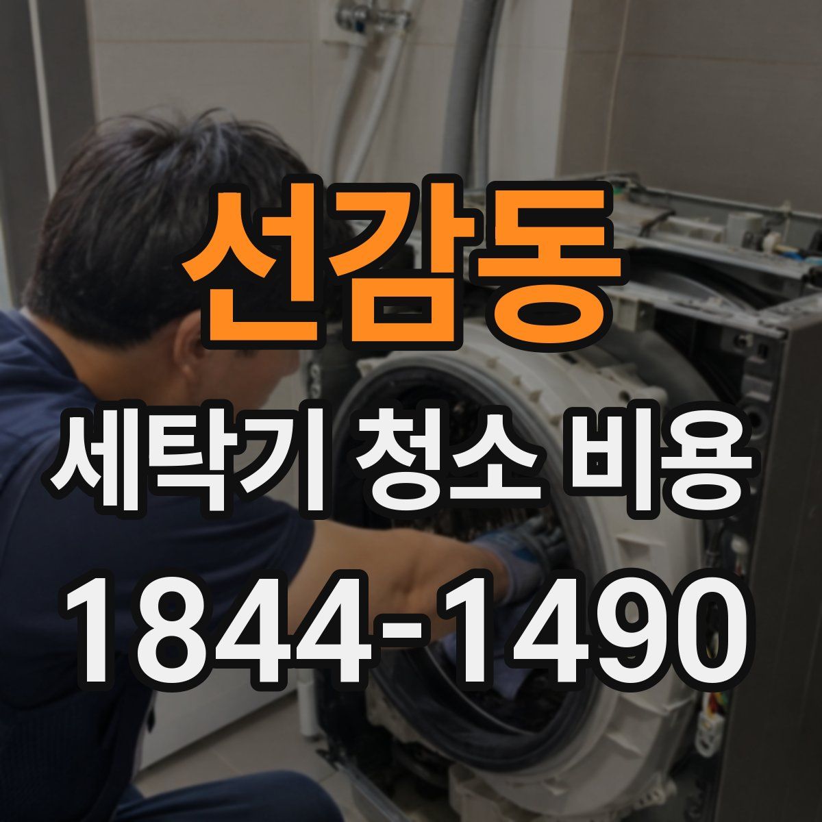 선감동 세탁기 청소 비용