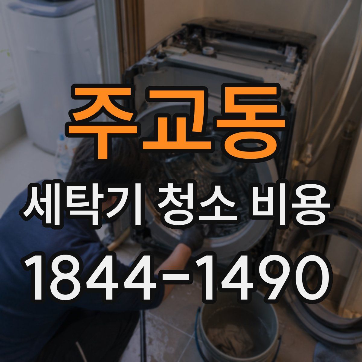 주교동 세탁기 청소 비용