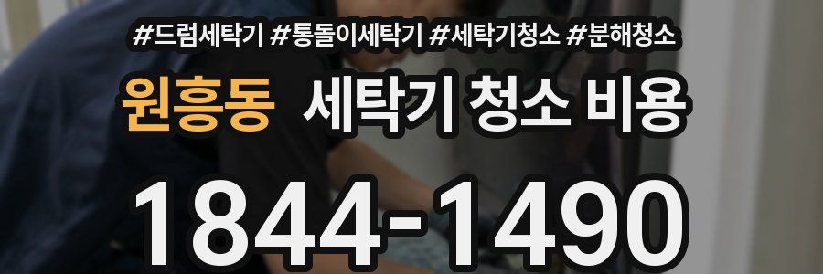원흥동 세탁기 청소 비용