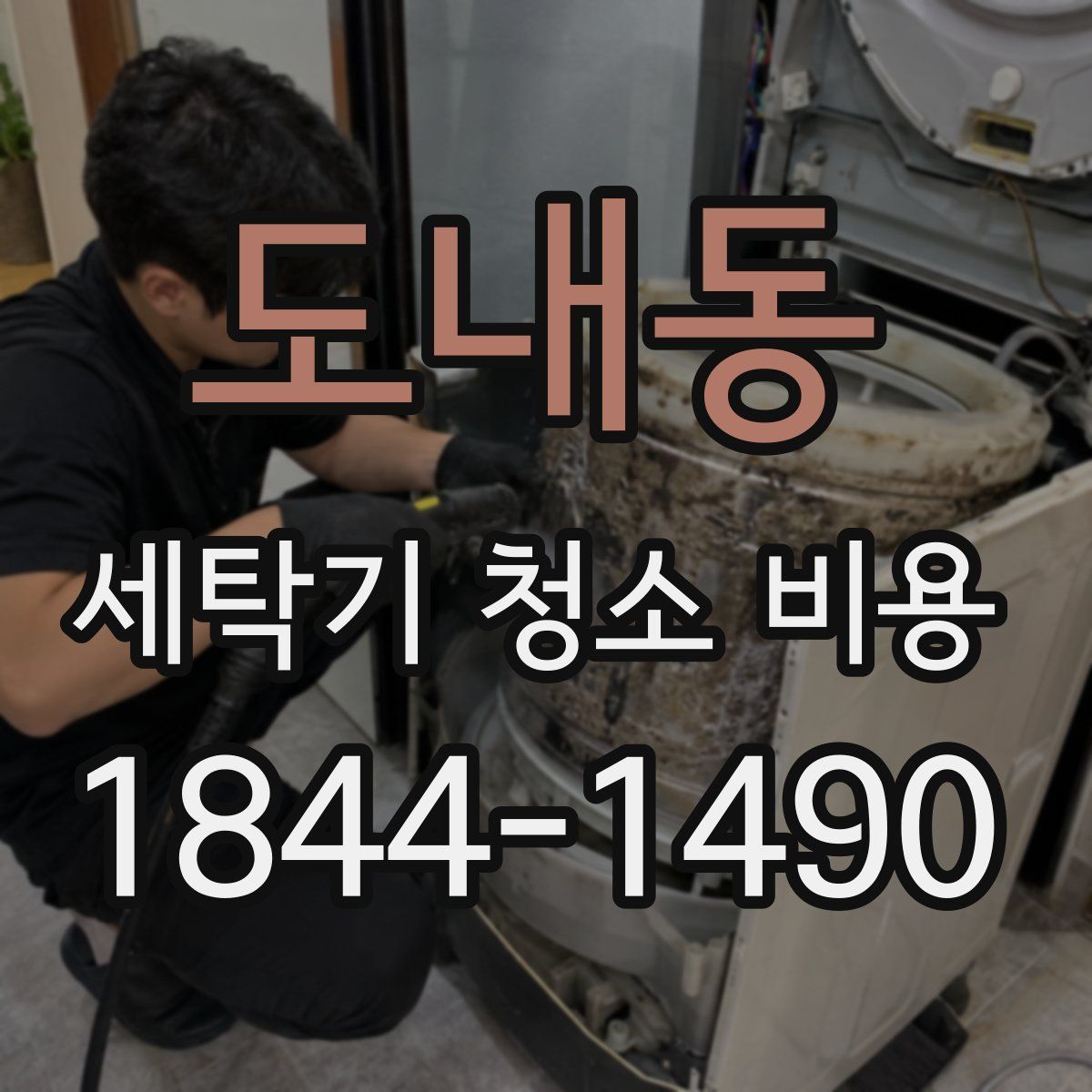 도내동 세탁기 청소 비용