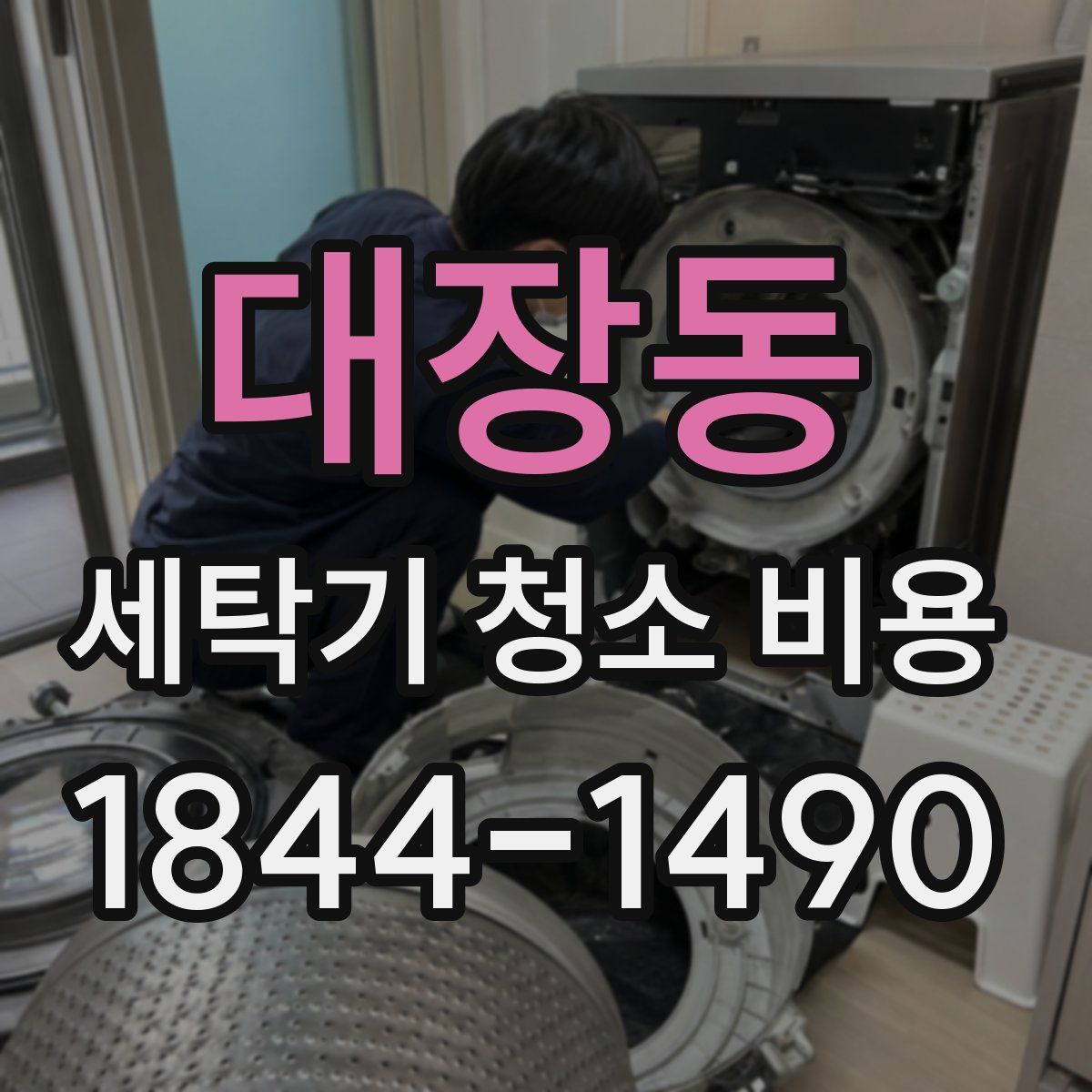 대장동 세탁기 청소 비용