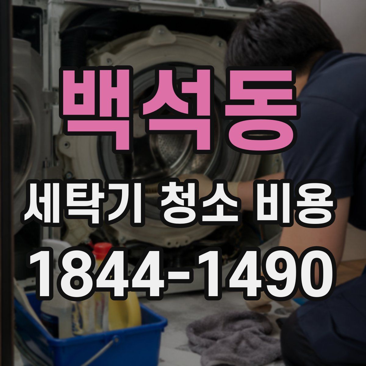 백석동 세탁기 청소 비용