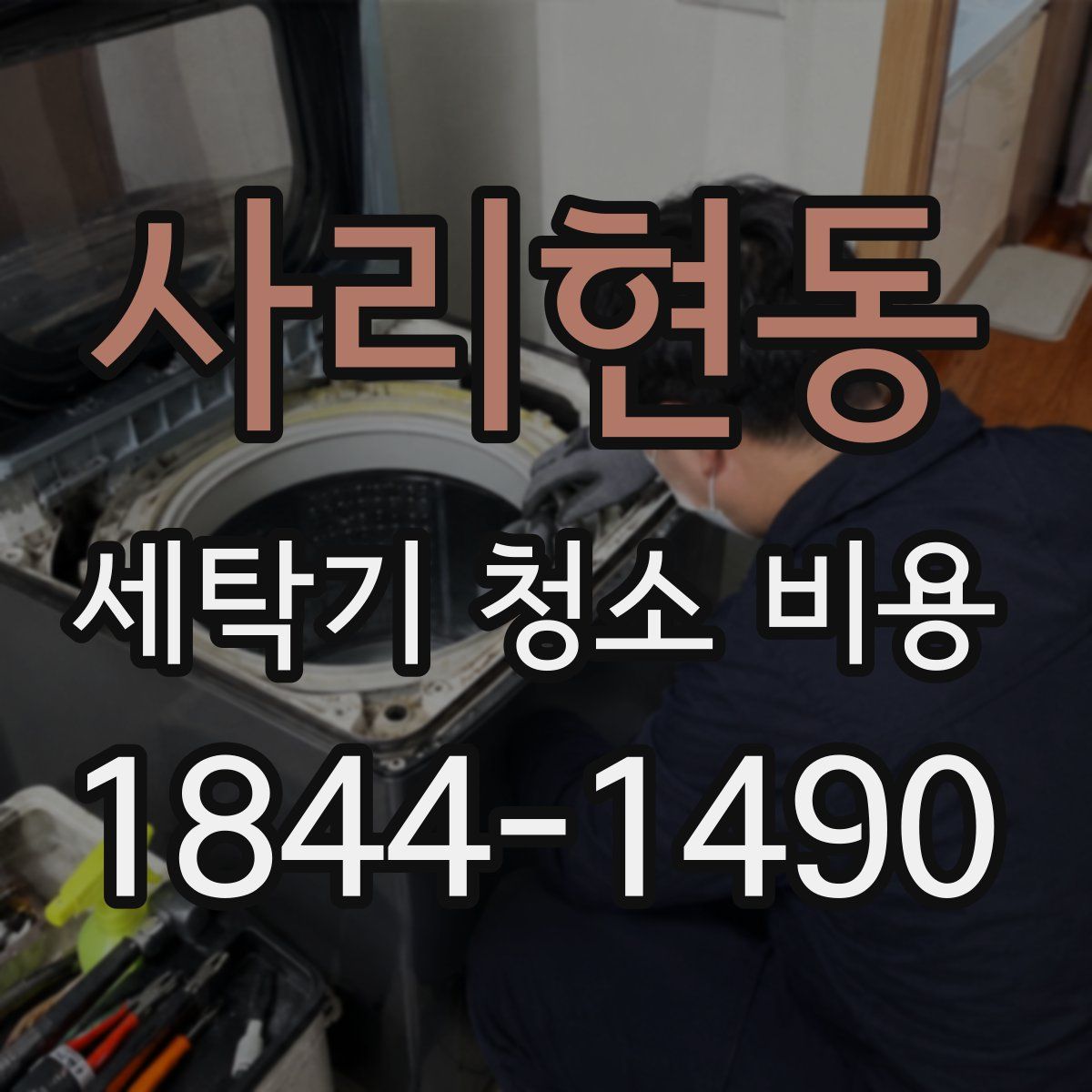 사리현동 세탁기 청소 비용