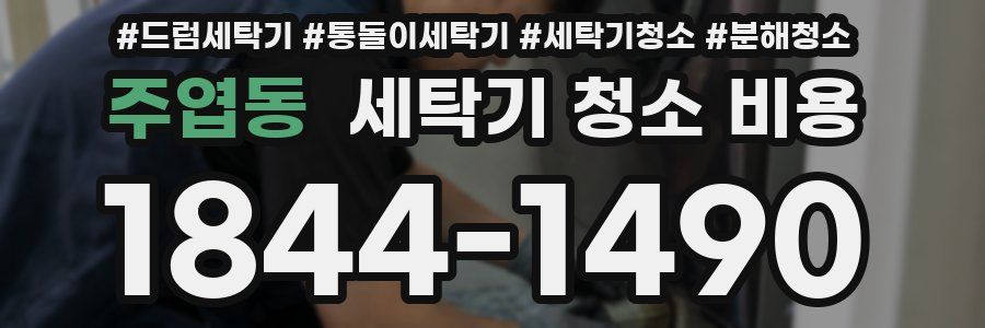 주엽동 세탁기 청소 비용