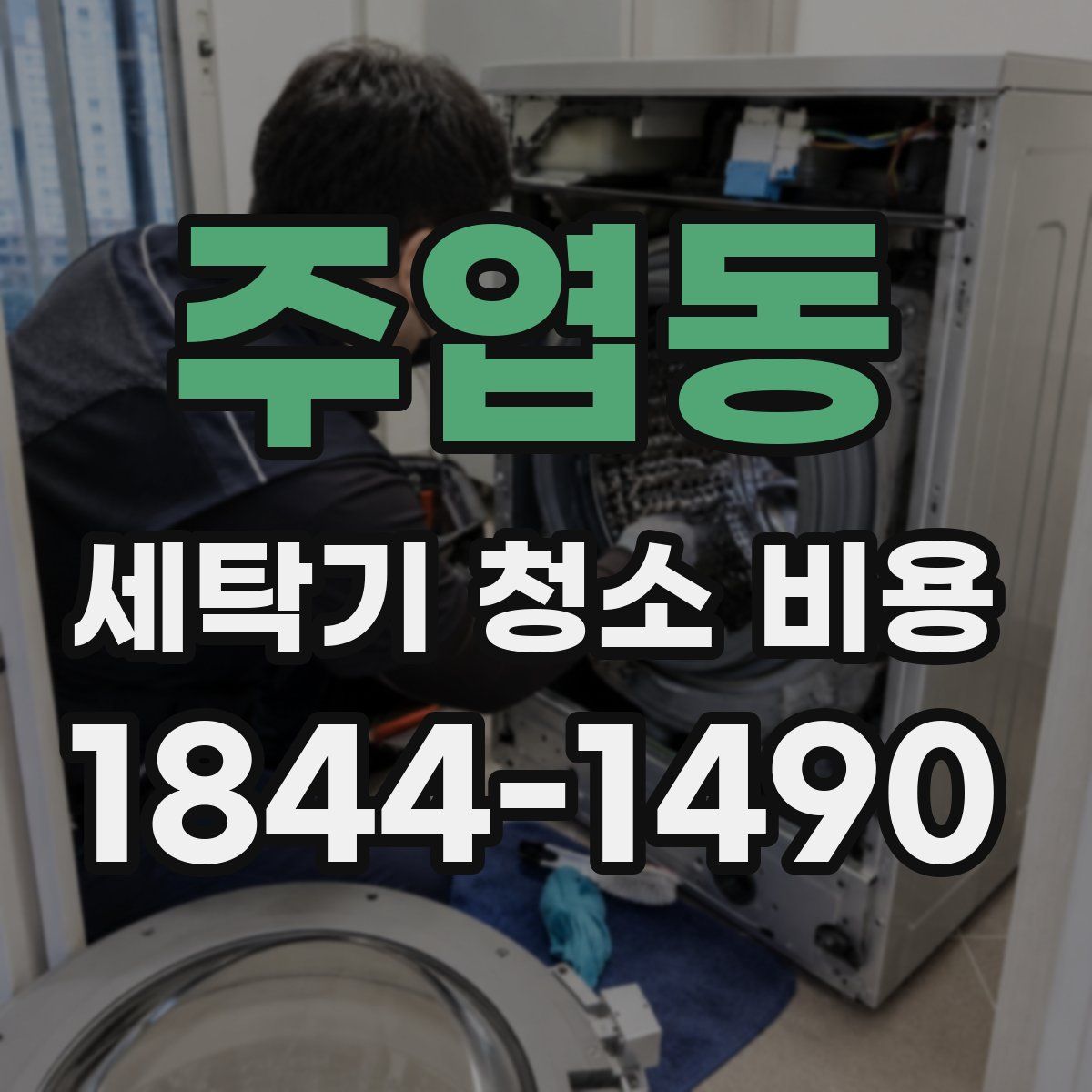 주엽동 세탁기 청소 비용