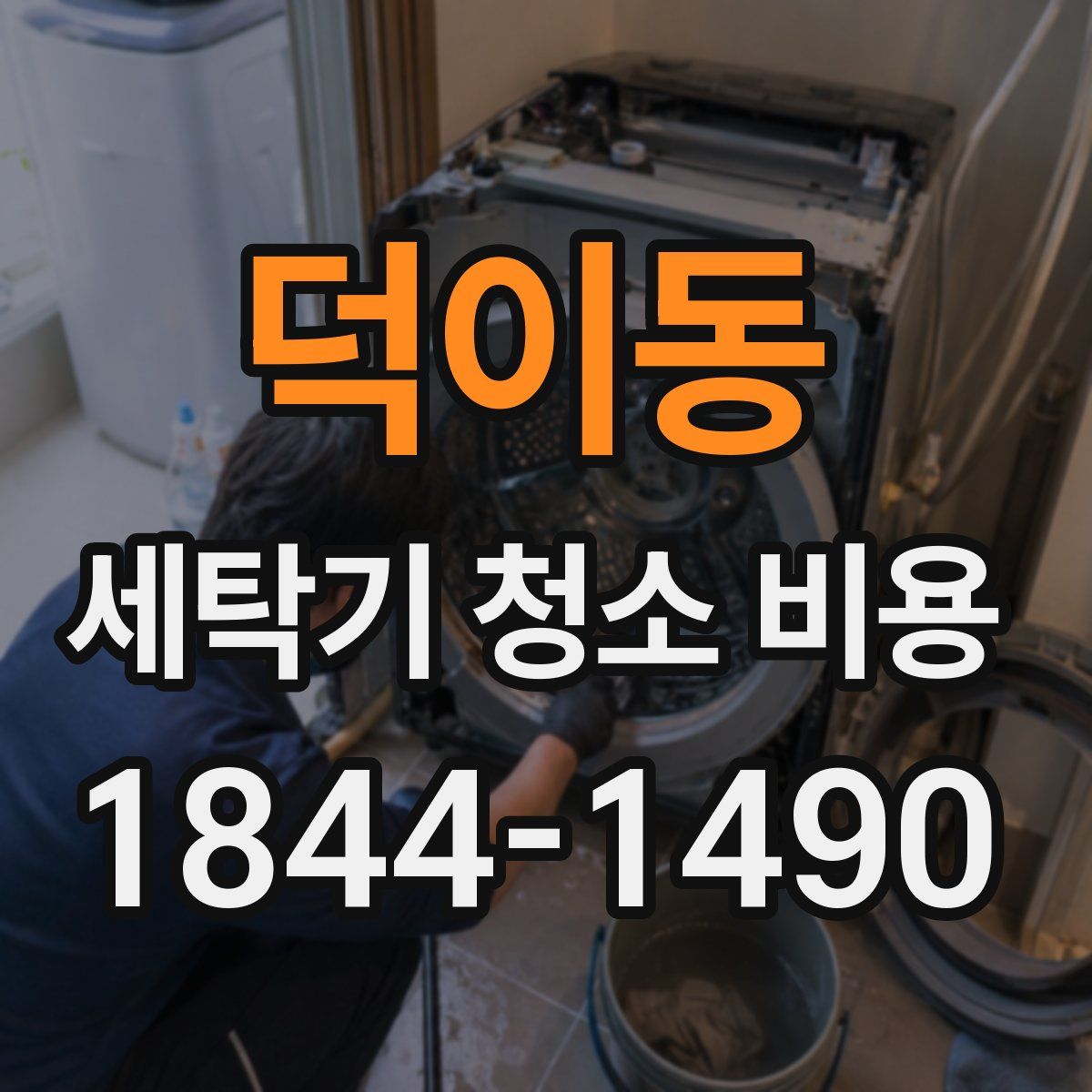 덕이동 세탁기 청소 비용