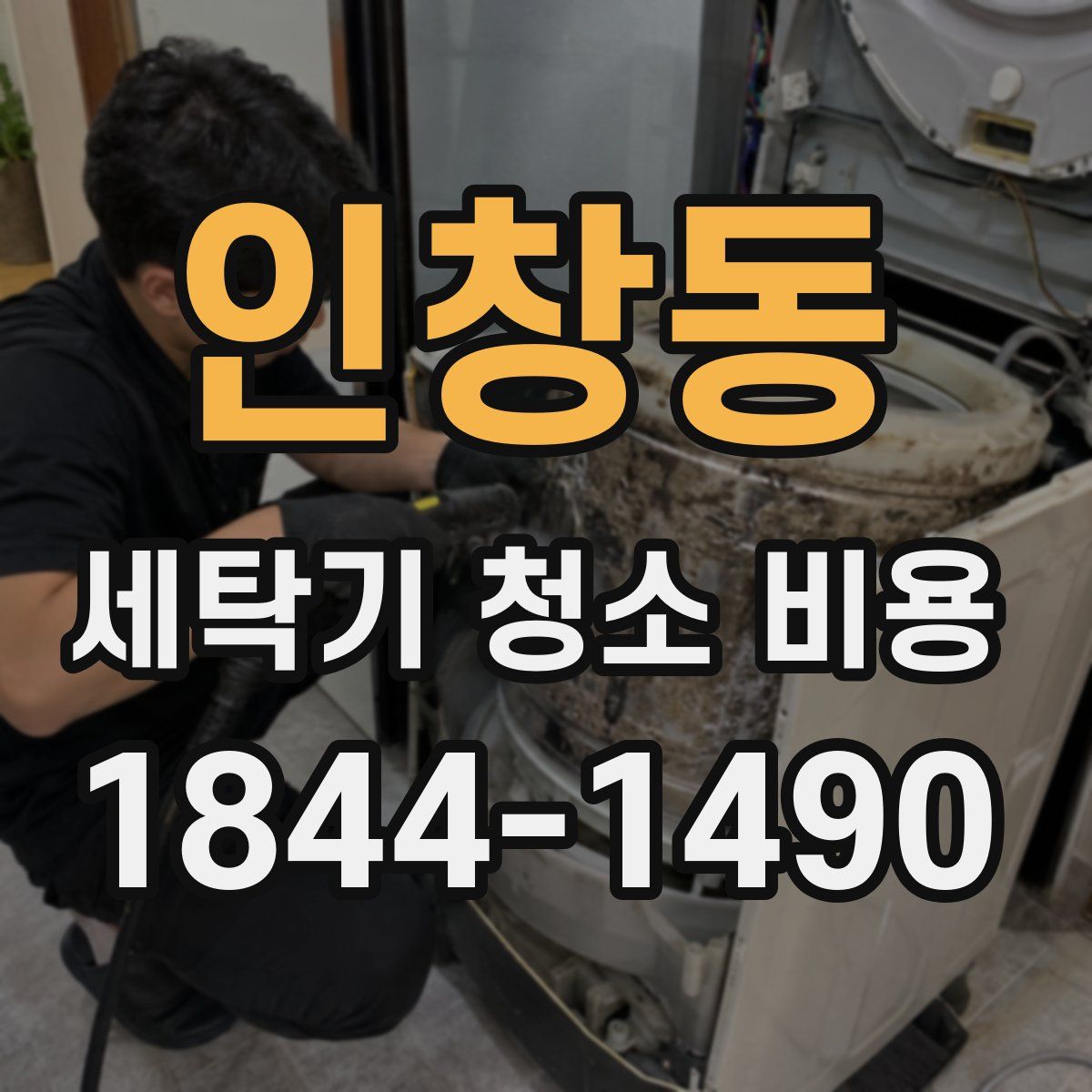 인창동 세탁기 청소 비용