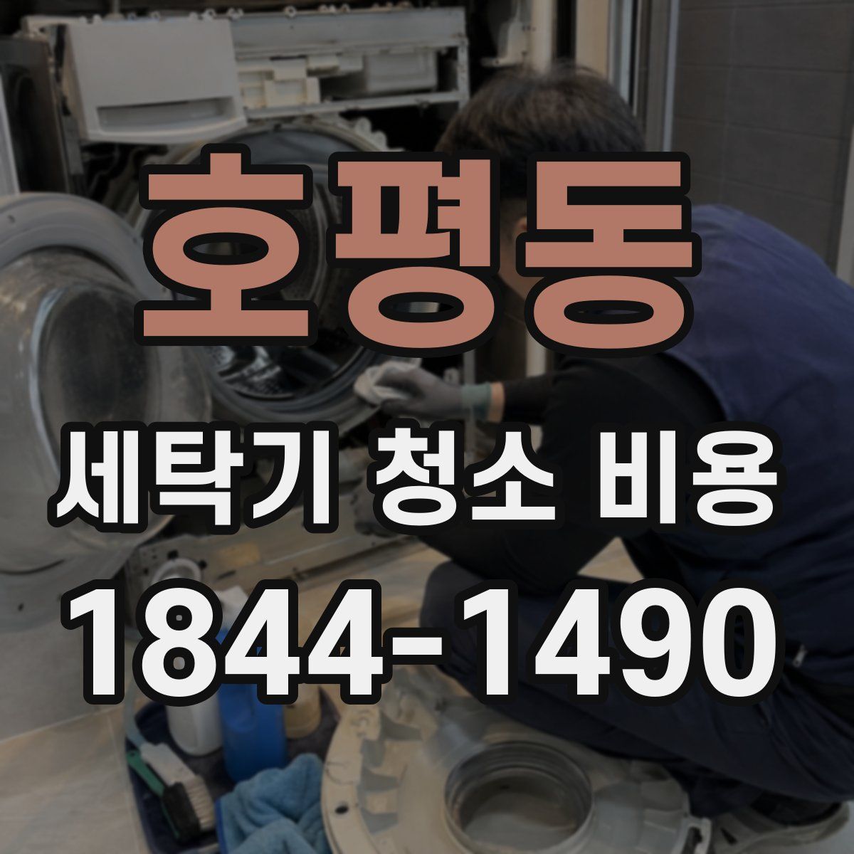 호평동 세탁기 청소 비용