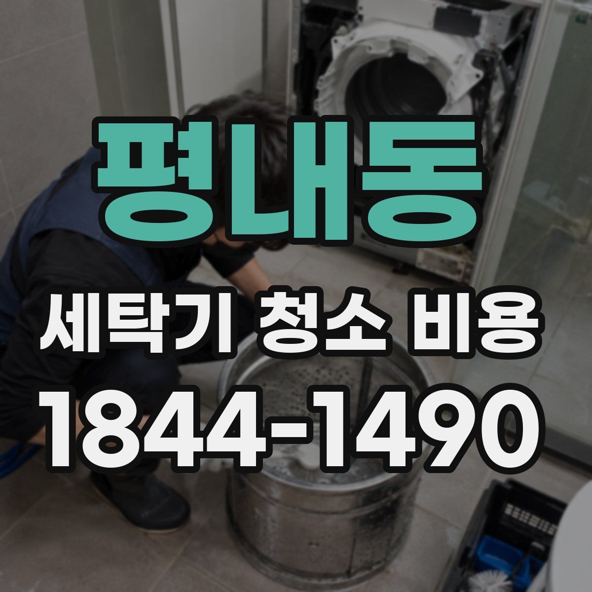 평내동 세탁기 청소 비용