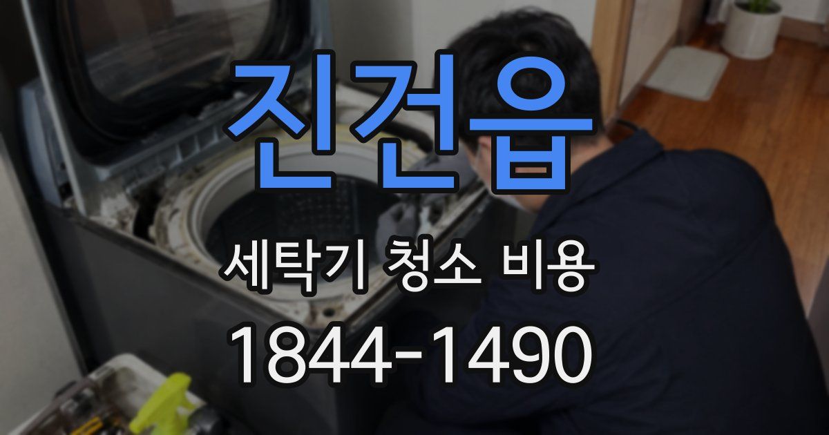 진건읍 세탁기 청소 비용