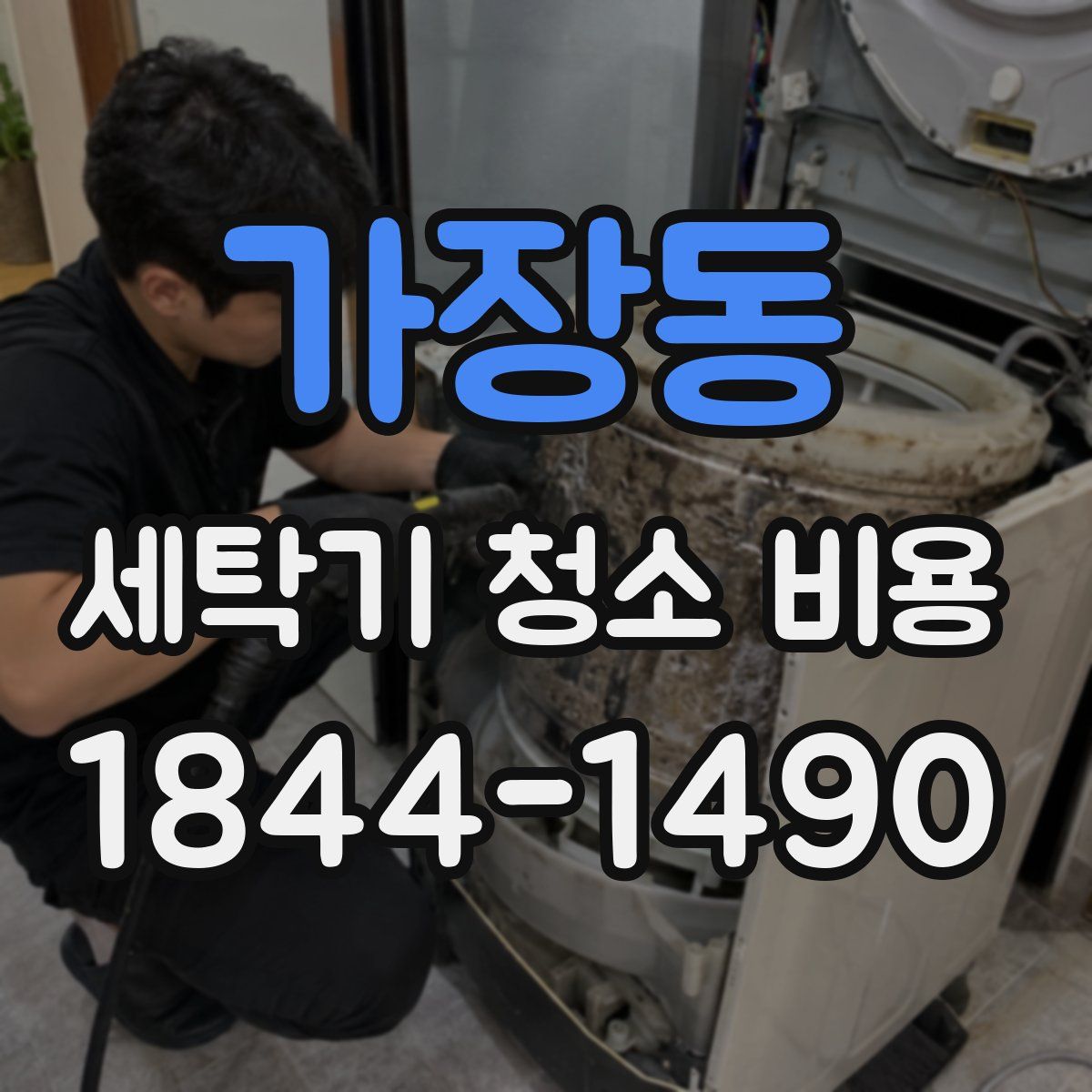 가장동 세탁기 청소 비용