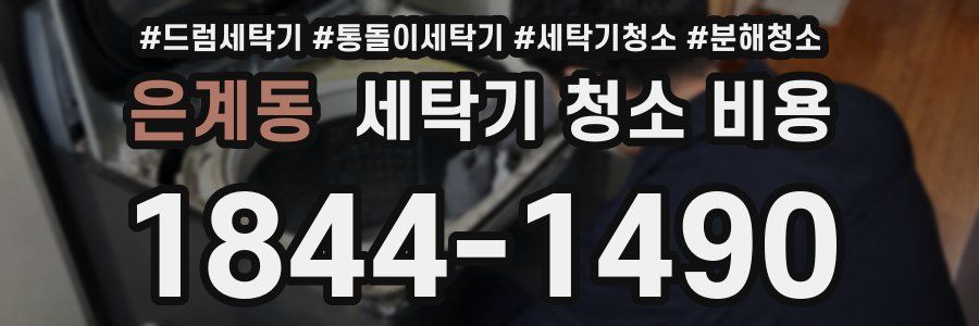 은계동 세탁기 청소 비용