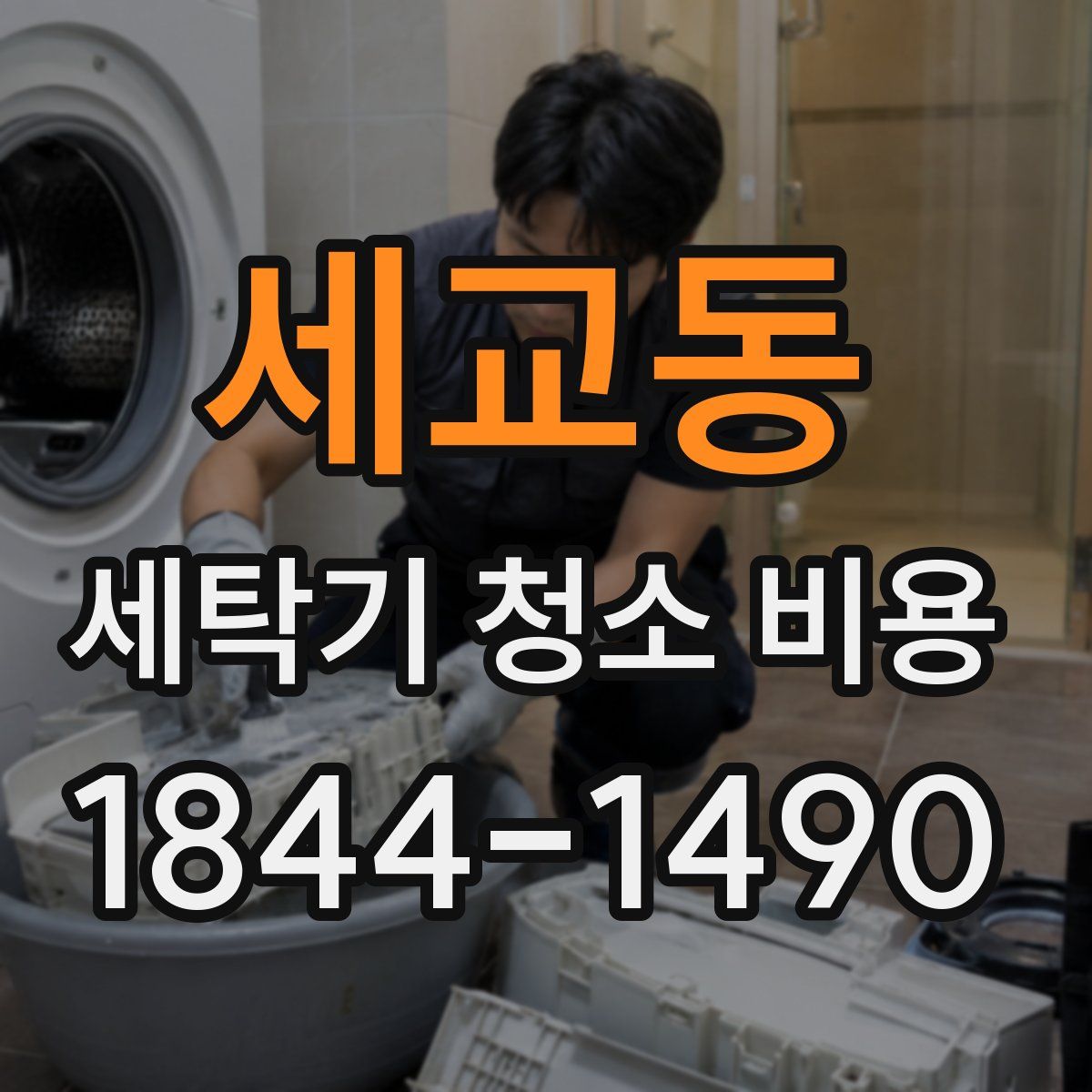 세교동 세탁기 청소 비용