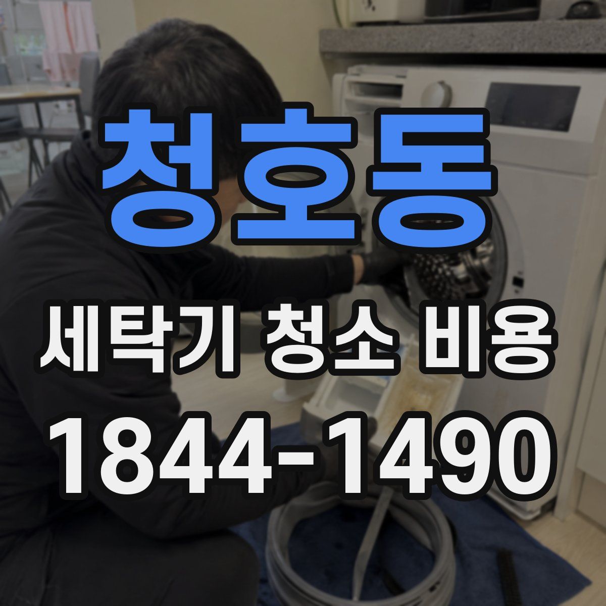 청호동 세탁기 청소 비용
