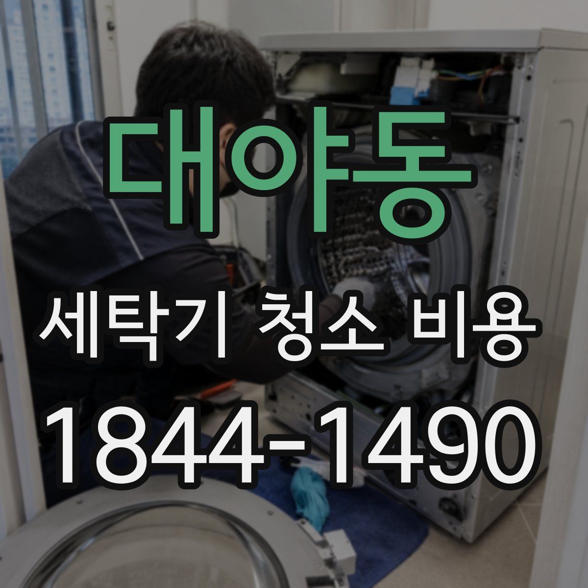 대야동 세탁기 청소 비용