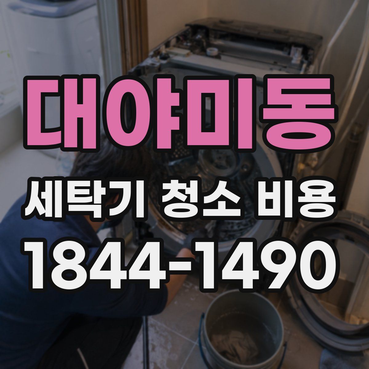 대야미동 세탁기 청소 비용
