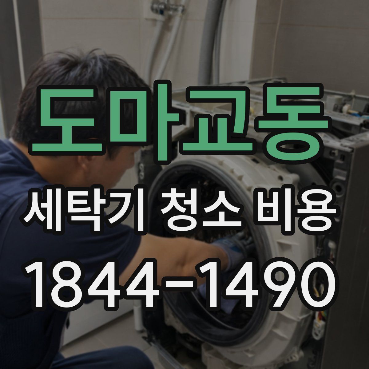 도마교동 세탁기 청소 비용