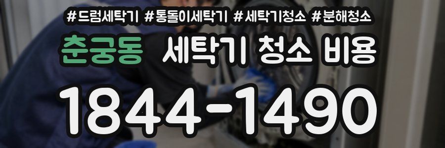춘궁동 세탁기 청소 비용