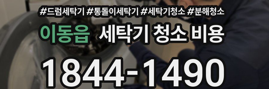 이동읍 세탁기 청소 비용