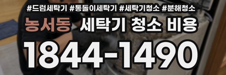 농서동 세탁기 청소 비용