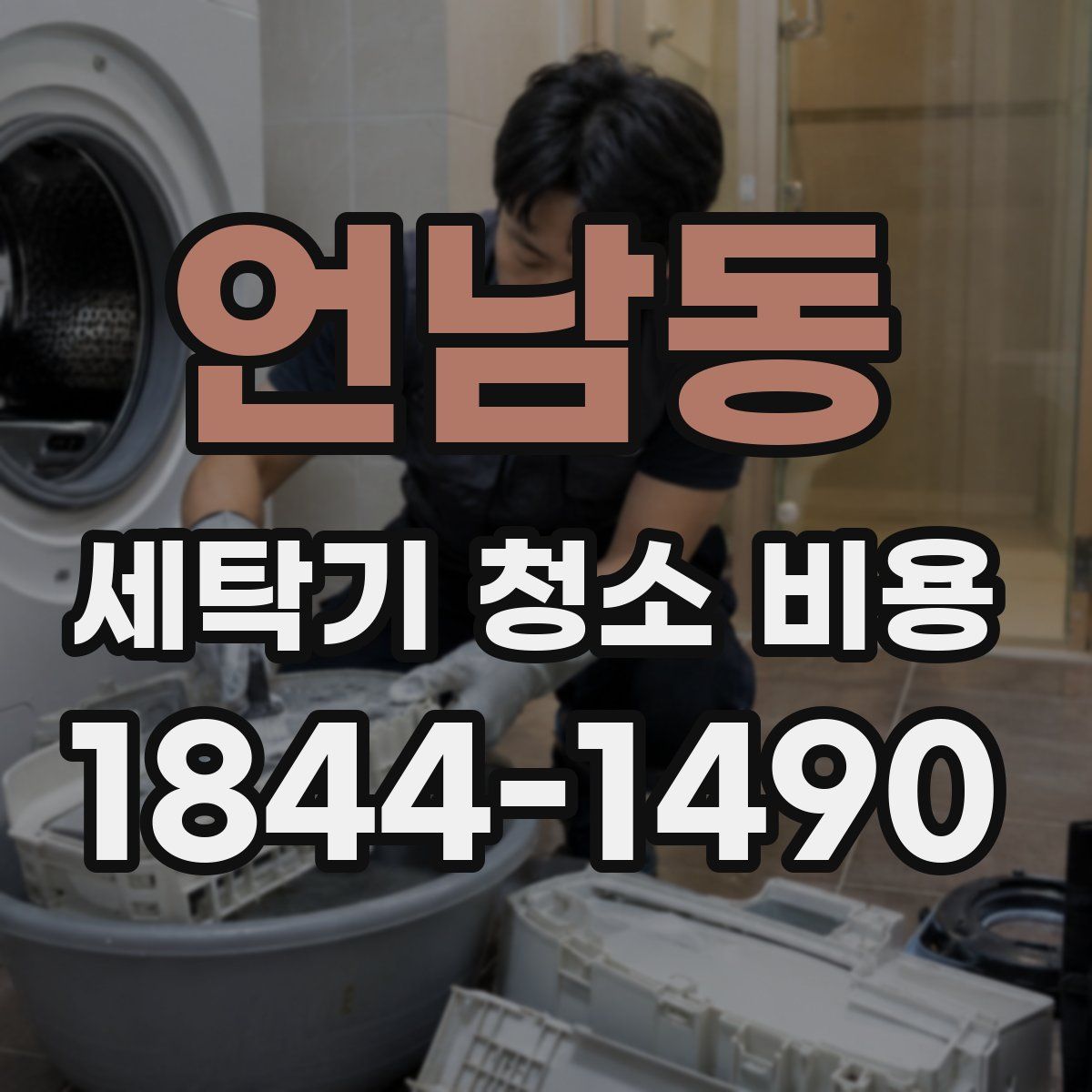 언남동 세탁기 청소 비용