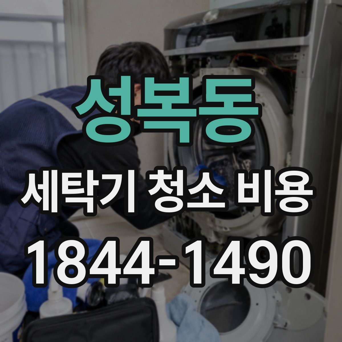 성복동 세탁기 청소 비용