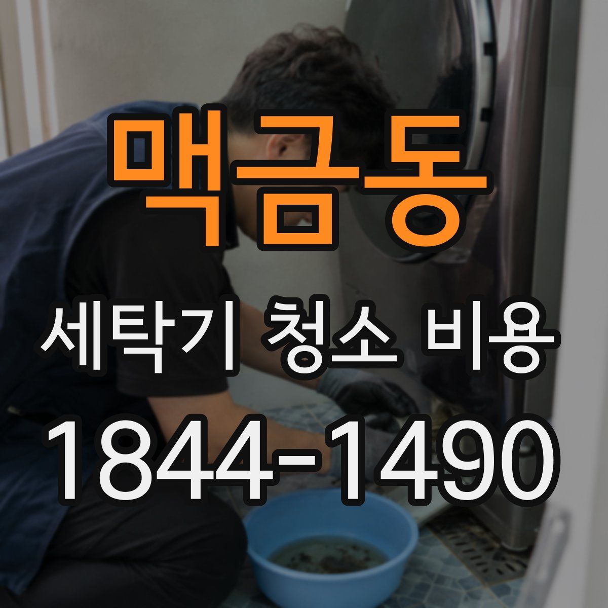 맥금동 세탁기 청소 비용
