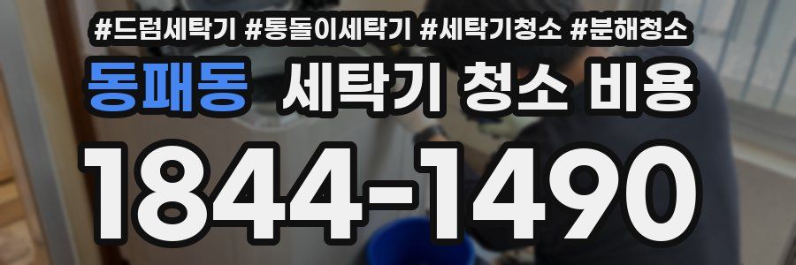 동패동 세탁기 청소 비용